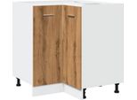 Vidaxl Armadio Da Cucina Lyon Artisan Rovere 75,5X75,5X81,5 Cm Materiale A Base Di Legno