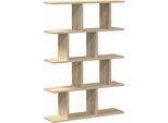 Vidaxl Scaffale A Cubo 12 Scomparti Materiale In Legno Rovere Sonoma