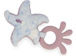 Kaloo Teether Stella Marina - Giocattolo Da Dentizione Per Bambini In Silicone Con Peluche