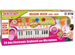 Bontempi Tastiera Giocattolo 24 Tasti Con Microfono Musica Divertente
