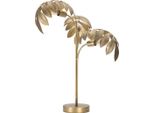 Furnlux Lampada Da Tavolo Foglia Oro 57Cm / Colore Principale: Oro / Dimensioni: 57 X 81 X 57 Cm