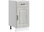 Vidaxl Base Per Cucina Kalmar Grey Sonoma In Legno