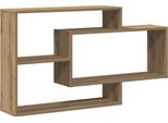 Vidaxl Scaffale A Muro Rovere Artigianale 104X20X58,5 Cm Materiale A Base Di Legno