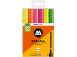 Pennarello Acrilico Molotow One4All 227HS Set Neon