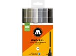 Molotow Pennarello Acrilico One4All 227HS Set Grigio