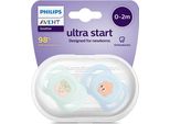 Philips Avent Ultrastart Picture 0-2 M Bambino, 2 Pezzi