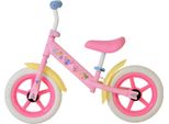Stitch Balance Bike Metallo Rosa Giallo Disney Per Bambini
