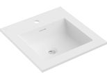 Mexen Otis Lavello Incassato Nel Piano 46 X 46,5 Cm, Bianco Opaco - 25184501