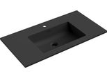 Mexen Otis Lavabo Incassato Nel Piano 91 X 46,5 Cm, Nero Opaco - 25189071