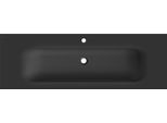Mexen Vela Lavabo Da Incasso 141 X 46,5 Cm, Nero Opaco - 25231471