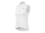 Rockbros Tvi Gilet Da Ciclismo Da Donna Traspirante E Leggero Giacca Senza Maniche Da Donna Antivento Bianco L