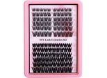 Inf Ciglia Finte Spesse - Look Naturale, Fibra Morbida, Comode Da Indossare, 120 Pezzi