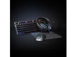 Gaming Combo Kit | 5-In-1 | Tastiera, Cuffie, Mouse E Tappetino Per Mouse | Nero | Azerty | Layout Fr