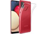 Case Back Ultra Slim 0.5Mm Si Adatta Samsung Galaxy A02S Trasparente