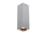 Spot Da Soffitto Moderno In Alluminio Quadrato 17 Cm Per Soggiorno Cucina 1Xgu10 10W Ander Italux