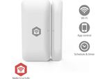 Sensore Per Porta E Finestra Smartlife | Zigbee 3.0 | Alimentato A Batteria | Android™ / Ios | Bianco