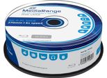 Mediarange BD-R Dual Layer 50GB 6X Velocità 25Er Cakebox