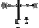 Logilink Tis 17"-32"" 2TFT A 3 Snodi Nero Max.12Kg +Montaggio A Foro."