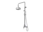 Miscelatore Per Doccia Retro Stadford Argento Cromo Lauferi