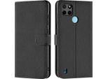 Custodia A Libro Per Realme C25Y / C21-Y Cover Flip Cover Custodia Del Telefono Cellulare Custodia Protettiva Cover