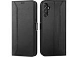 Custodia Per Cellulare Per Samsung Galaxy A13 5G / A04S Cover Flip Case Pieghevole Cover Protettiva, Nero