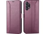 Custodia Per Telefono Cellulare Per Samsung Galaxy A13 4G Cover Flip Case Pieghevole Cover Protettiva, Blackberry