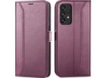 Custodia Per Telefono Cellulare Per Samsung Galaxy A53 5G Cover Flip Case Pieghevole Cover Protettiva, Blackberry