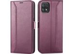 Custodia Per Telefono Cellulare Per Samsung Galaxy A22 5G Cover Flip Case Pieghevole Cover Protettiva, Blackberry