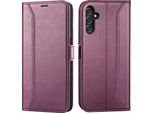 Custodia Per Telefono Cellulare Per Samsung Galaxy A34 5G Cover Flip Case Pieghevole Cover Protettiva, Blackberry