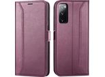 Custodia Per Telefono Cellulare Per Samsung Galaxy S20 Cover Flip Case Pieghevole Custodia Protettiva, Blackberry
