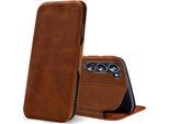 Custodia Del Telefono Cellulare Per Samsung Galaxy S25 Custodia Protettiva Cover Book Case Flip Cover