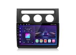 2+64G Carplay Android13 Per Vw Touran 2003-2010 10'' Autoradio Gps Navi Wifi Bt Swc Rds Dab Usb 4Kern 2Din