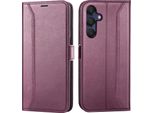 Custodia Per Telefono Cellulare Per Samsung Galaxy A55 5G Cover Flip Case Pieghevole Cover Protettiva, Blackberry