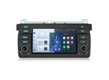 Android13 Carplay 2+64G Per Bmw E46 1998-2006 Navi 7'' Autoradio 4Kern Gps Bt Wifi Dab+ Swc Rds Dsp