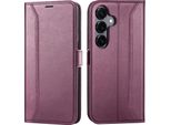 Custodia Per Telefono Cellulare Per Samsung Galaxy S25+ Cover Flip Case Pieghevole Cover Protettiva, Blackberry