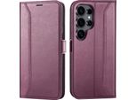 Custodia Per Telefono Cellulare Per Samsung Galaxy S25 Ultra Cover Flip Case Pieghevole Custodia Protettiva, Blackberry