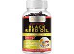 Olio Di Semi Neri 500Mg (120 Capsule) Integratore Alimentare, Pelle, Capelli, Unghie, Articolazioni, Sistema Immunitario, Digestione