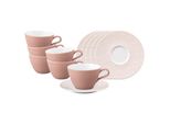 Seltmann Weiden Milchkaffeetassen Mit Untertassen Life Fashion 370 Ml 6Er Set
