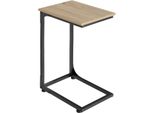 Tectake® Beistelltisch, Industrial Style, In Praktischer C-Form, 40 X 30 X 63 Cm