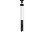 Crankbrothers Klic Hp Pompa Manuale-Co2, Manometro Analogico Incl. Supporto Telaio Argento