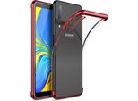 Custodia In Tpu Per Samsung Galaxy A70 / A70S Custodia In Silicone Trasparente Con Marchio A Colori Custodia Per Telefono Cellulare