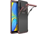 Cover In Tpu Per Samsung Galaxy A9 2018 Cover In Silicone Trasparente Con Marchio A Colori Custodia Del Telefono
