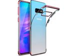 Copertura In Tpu Per Samsung Galaxy S6 Custodia In Silicone Trasparente Con Marchio A Colori Custodia Per Telefono Cellulare