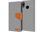 Coprire Il Telefono Cellulare Huawei P20 Lite Caso Portafoglio Flip Case Custodia Protettiva Copertura Tessuto Cover
