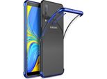 Custodia In Tpu Per Samsung Galaxy A70 / A70S Custodia In Silicone Trasparente Con Marchio A Colori Custodia Per Telefono Cellulare