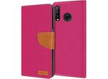 Coprire Il Telefono Cellulare Huawei P30 Lite Caso Portafoglio Flip Case Custodia Protettiva Copertura Tessuto Cover