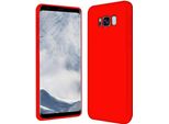Custodia Samsung Galaxy S8 Telefono Cellulare Copertura Protettiva Custodia In Gel Di Silicone Custodia Del Telefono Cellulare, Rosso