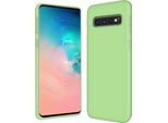 Custodia Samsung Galaxy S10 Telefono Cellulare Copertura Protettiva Silicone Gel Custodia Del Telefono Cellulare, Verde