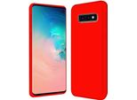 Custodia Samsung Galaxy S10E Protezione Del Telefono Cellulare Copertura In Gel Di Silicone Custodia Del Telefono Cellulare, Rosso