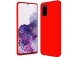 Custodia Samsung Galaxy S20 Cover Protettiva Del Telefono Cellulare Custodia In Gel Di Silicone Custodia Del Telefono Cellulare, Rosso